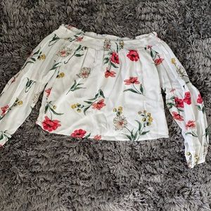 Off the shoulder blouse